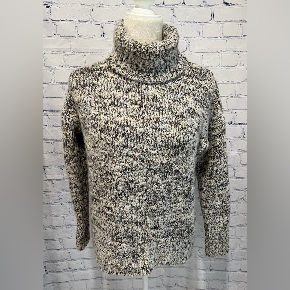 Lou & Grey Sweaters Loft Sequined Marled Chunky Knit sweater XS